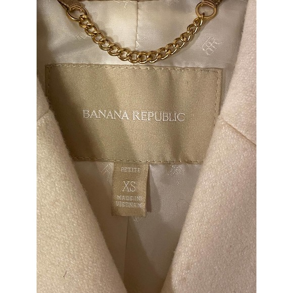 Double-Breasted Wool Blend Coat - Picture 2 of 12